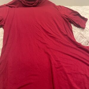 Torrid Super Soft Red Knit Top - turtleneck